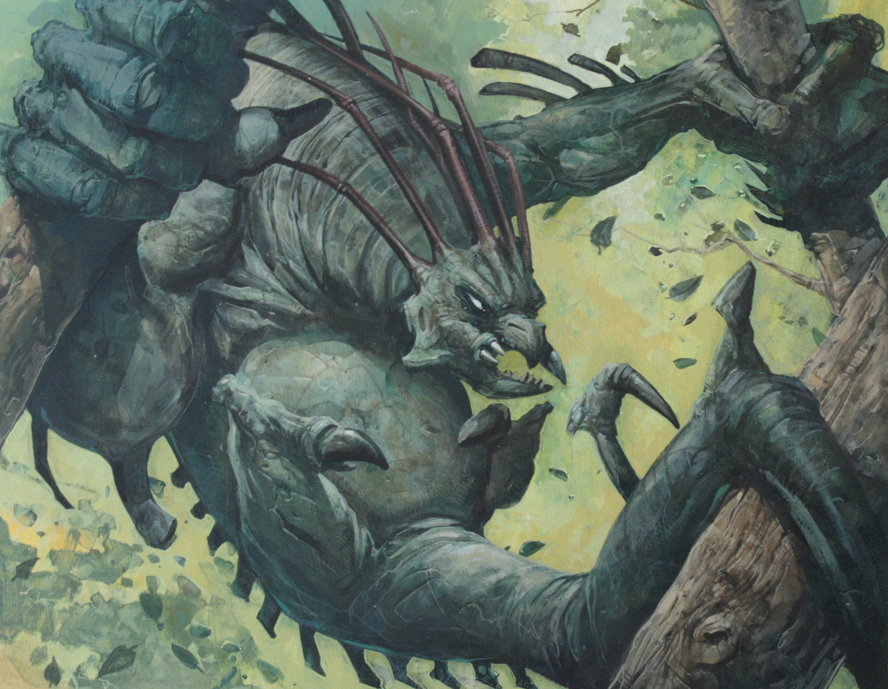 original artwork – feral throwback