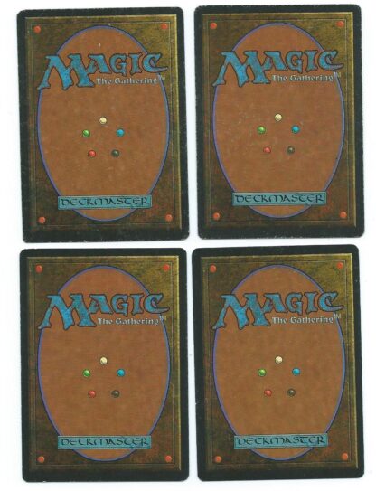 Magic MTG 4x Mana Drain Legends back