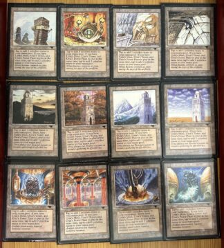 Magic MTG Antiquities Urza's Lands Mine Power Plant Tower Urzatron