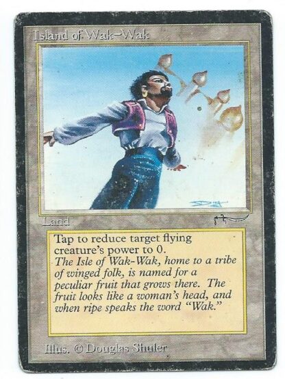 Magic MTG Arabian Nights Island of Wak-Wak