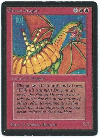 Beta Shivan Dragon Near Mint