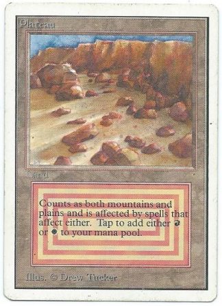 Unlimited Plateau dual land front