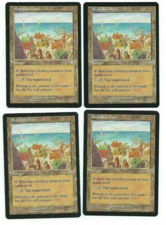 Magic MTG 4x Rishadan Port front