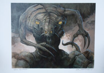 Magic the Gathering original painting from the Torment set