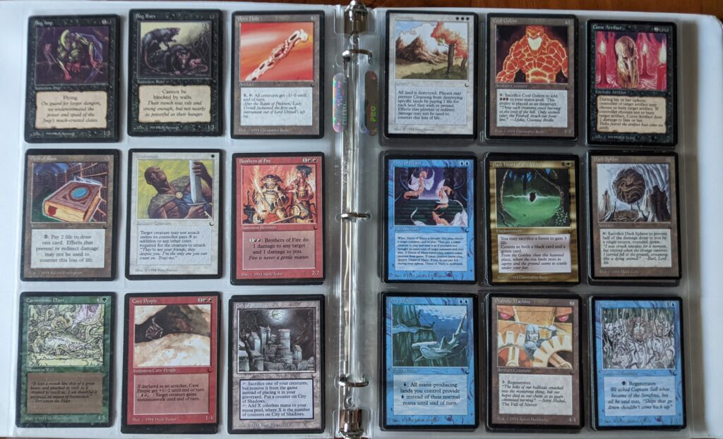 The Dark complete English set Magic the Gathering MTG Vintage Eternal