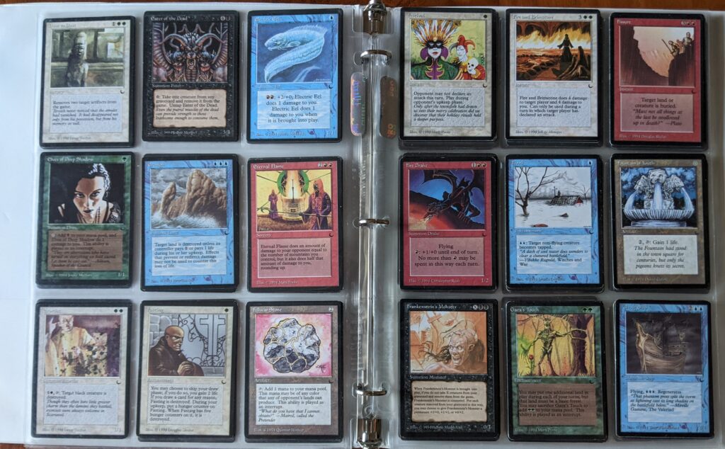 The Dark complete English set Magic the Gathering MTG Vintage Eternal