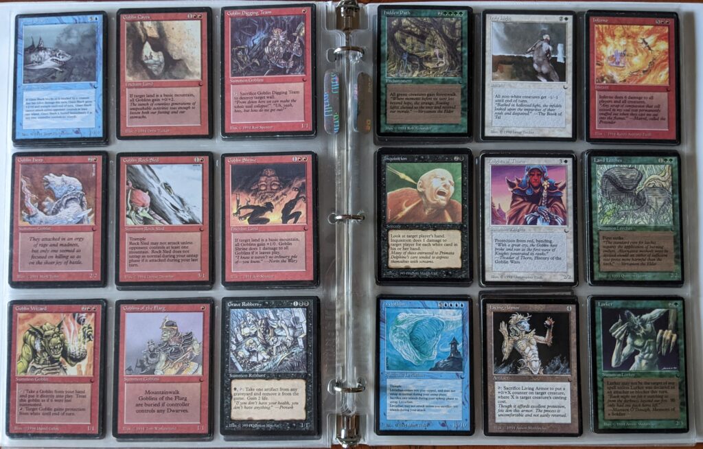 The Dark complete English set Magic the Gathering MTG Vintage Eternal