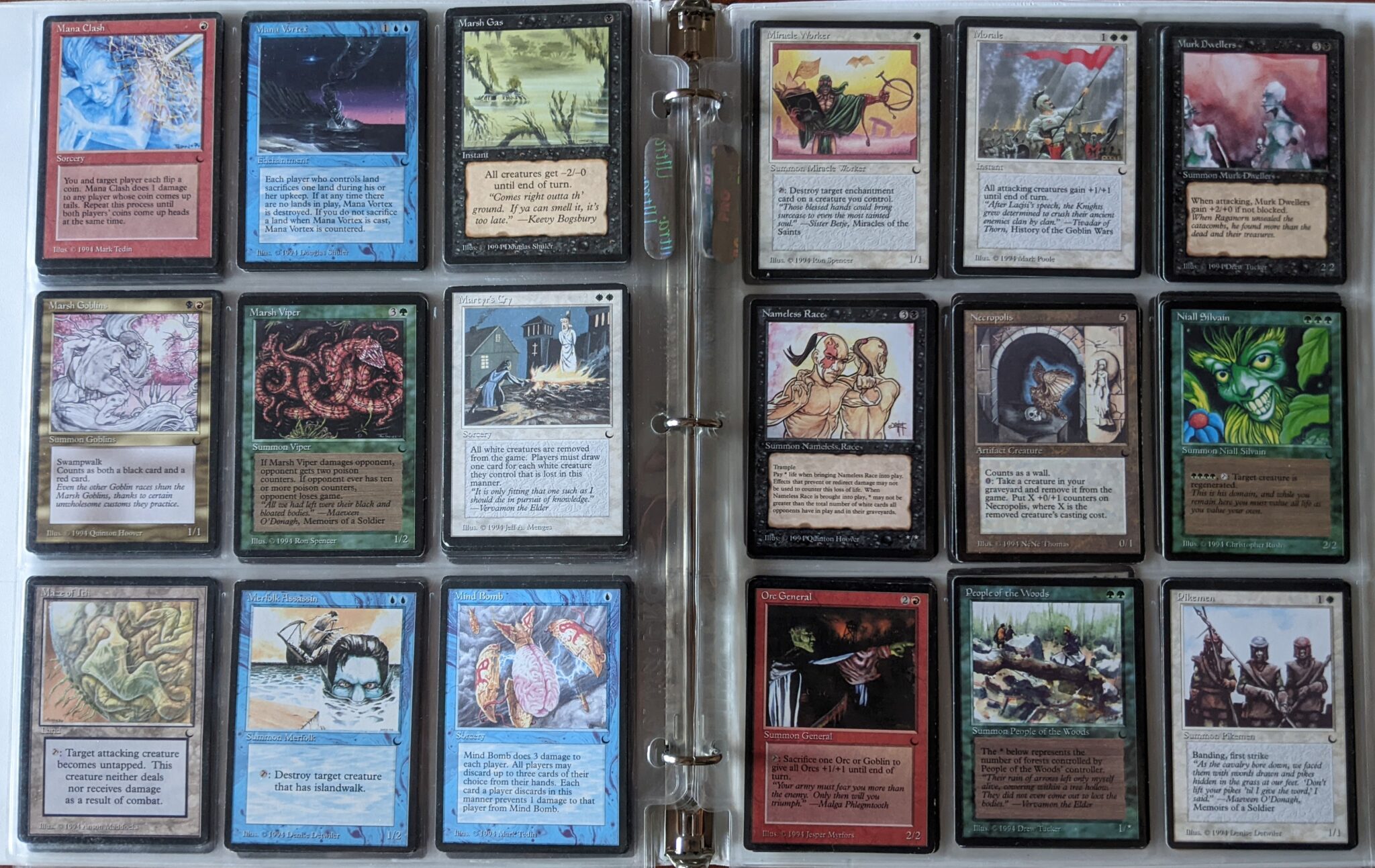The Dark complete English set Magic the Gathering MTG Vintage Eternal