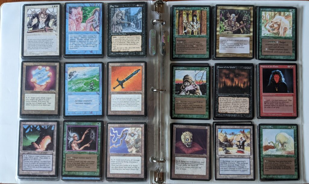 The Dark complete English set Magic the Gathering MTG Vintage Eternal