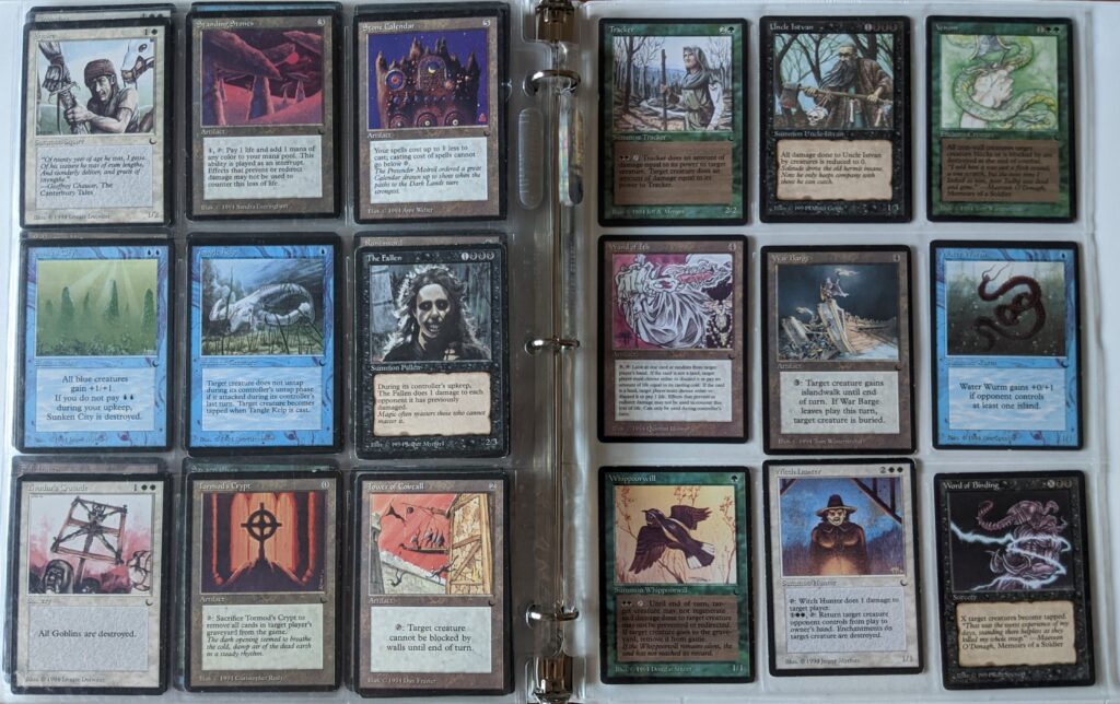 The Dark complete English set Magic the Gathering MTG Vintage Eternal