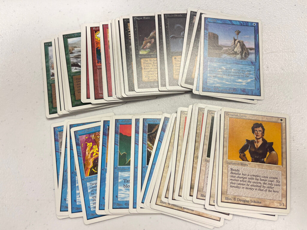 Unlimited full common set Magic the Gathering MTG rare
