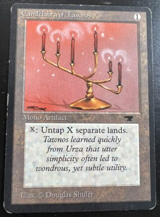 Magic MTG Antiquities Candelabra of Tawnos