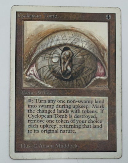 Magic MTG Unlimited Cyclopean Tomb