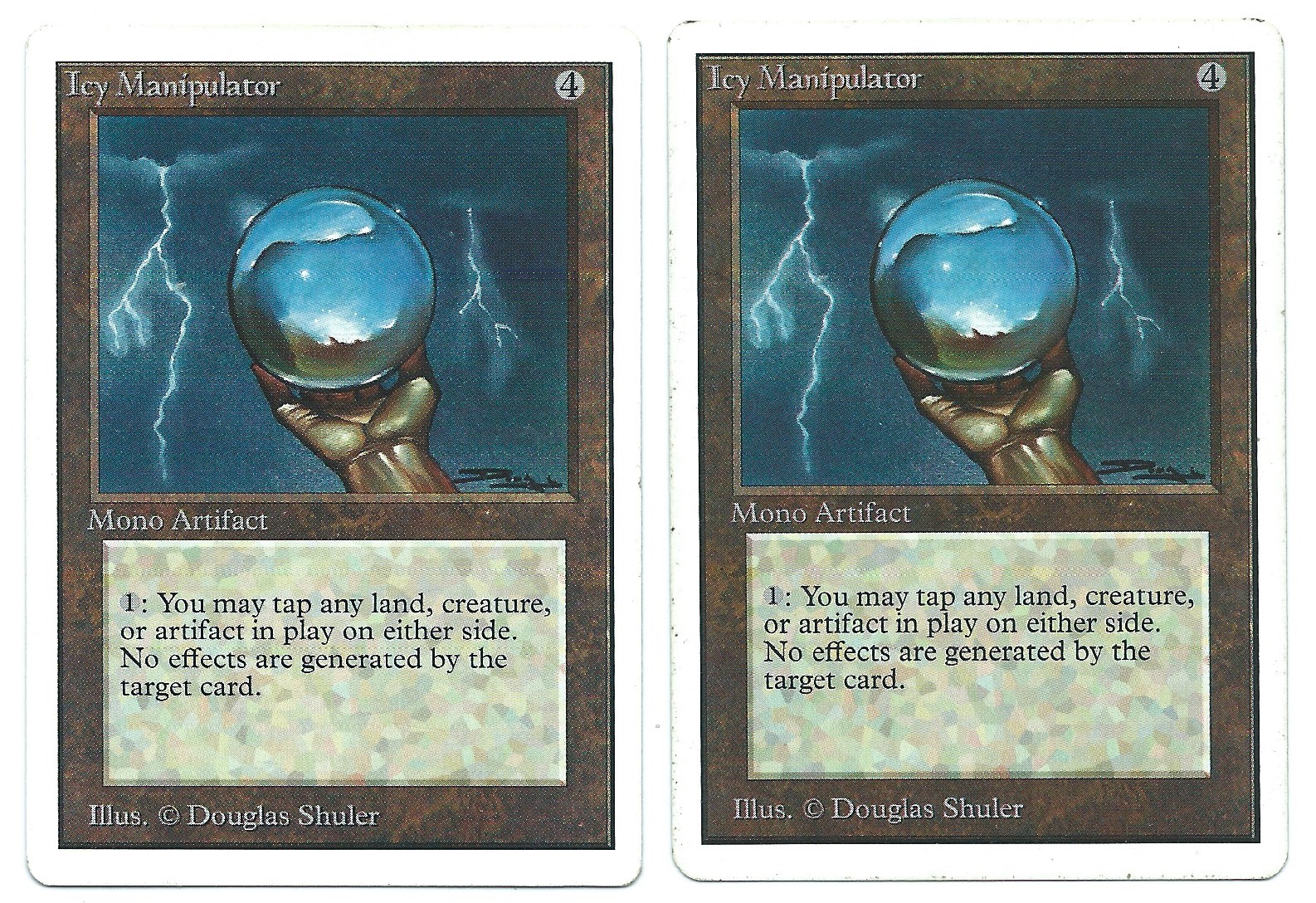 Icy Manipulator (4th Edition) MTG Ice Age - Lightly Played - English - U322
