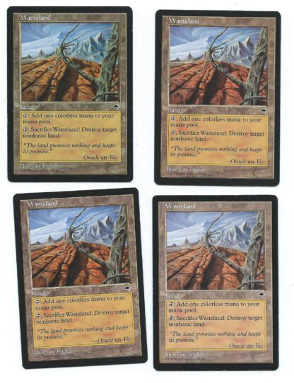 Magic MTG 4x Tempest Wasteland