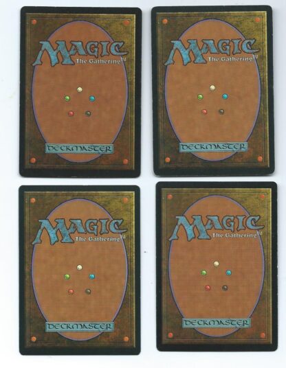 Magic MTG 4x Tempest Wasteland back