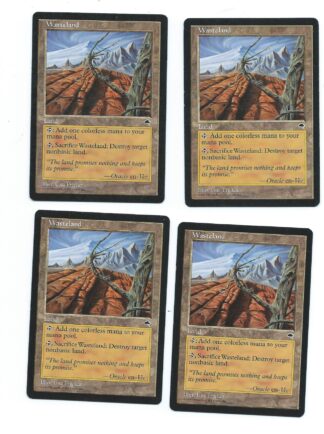 Magic MTG 4x Wasteland Tempest