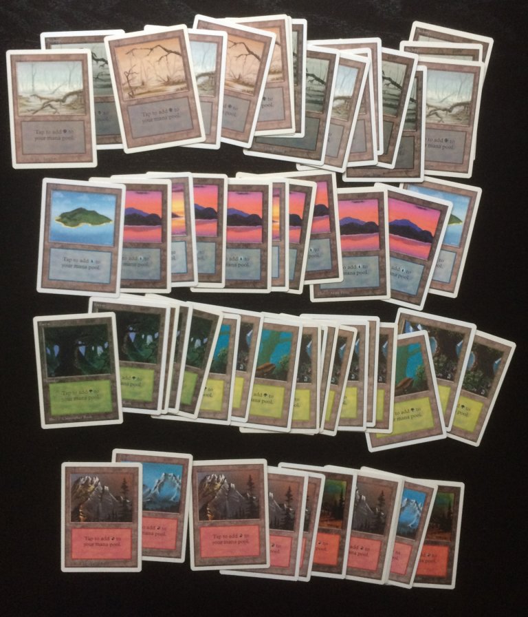 Unlimited Lot 58 Basic Lands Islands Magic the Gathering MTG Cards