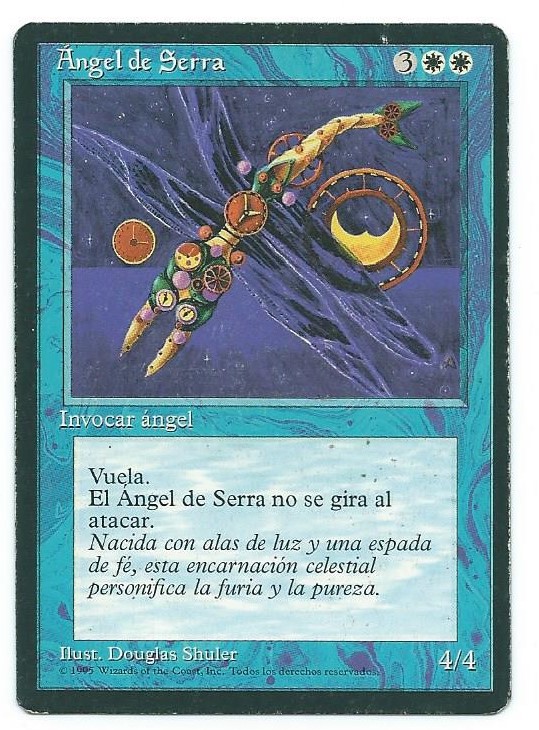 Misprint Serra Angel Time Elemental #1