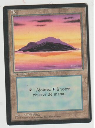 FBB 21x Basic Lands Island (French)