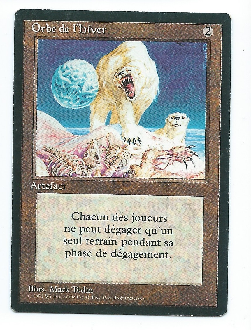 Magic MTG FBB Winter Orb French