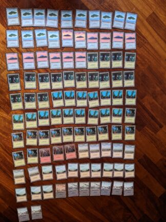 100x Italian FBB basic lands