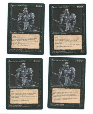 Magic MTG 4x FBB Frech Hypnotic Spectre