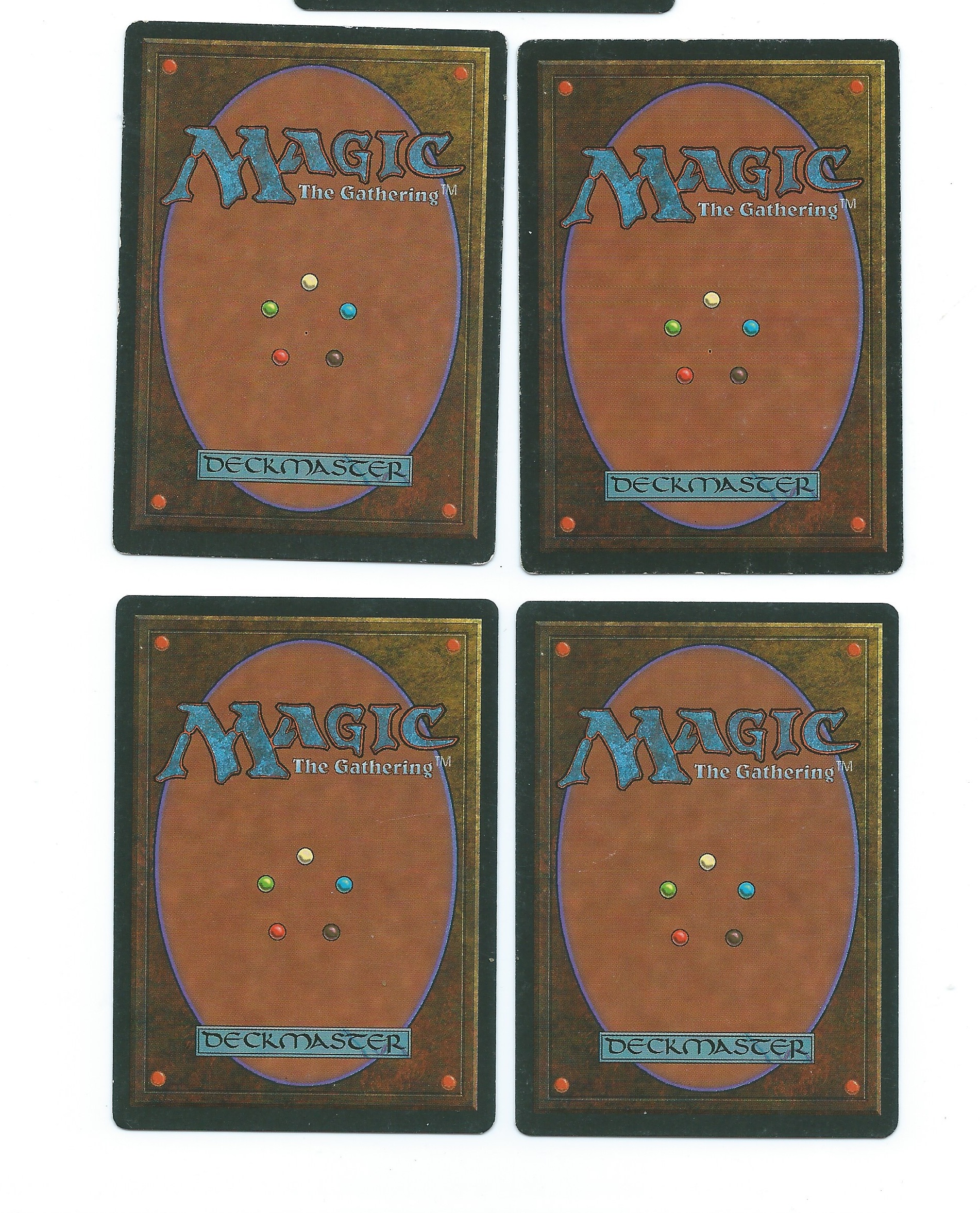 Magic MTG 4x FBB Frech Hypnotic Spectre back