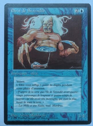 Magic MTG Serendib Efreet FBB Fench