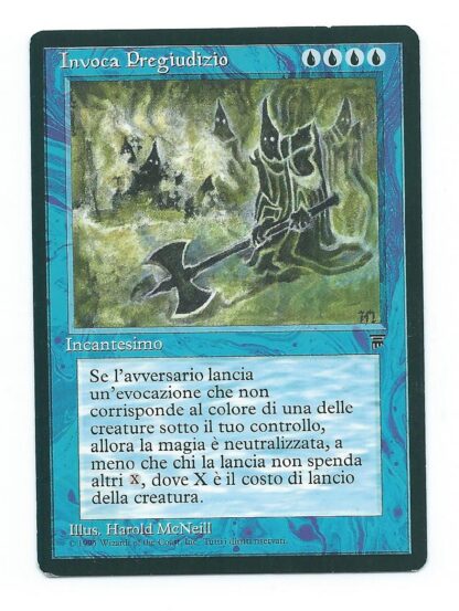 Magic MTG Legends FBB Italian Invoke Prejudice