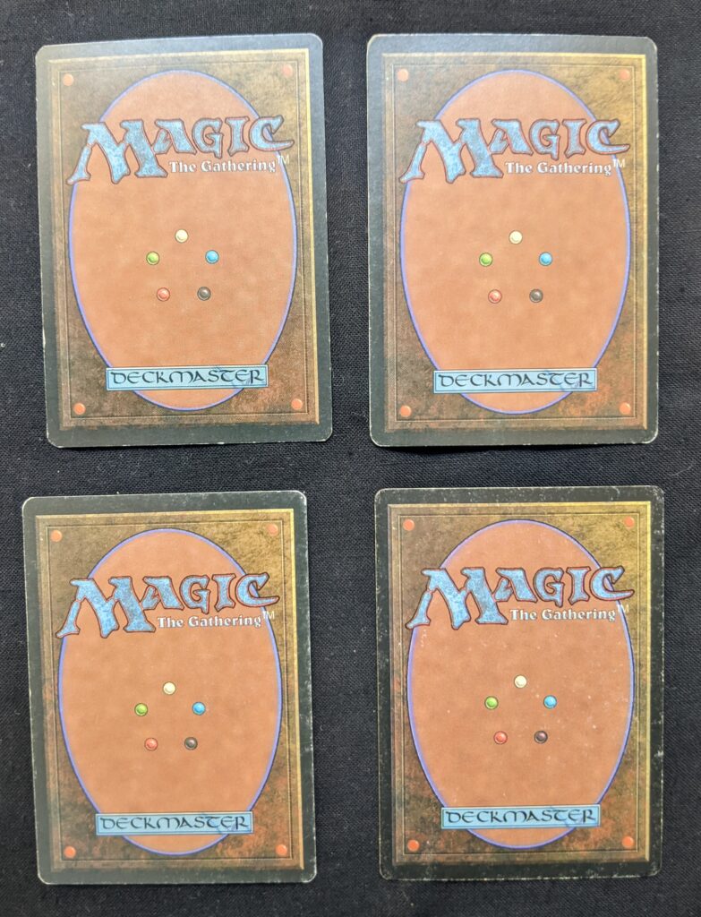 4x Signed FBB Swords to Plowshares Magic the Gathering MTG Singles