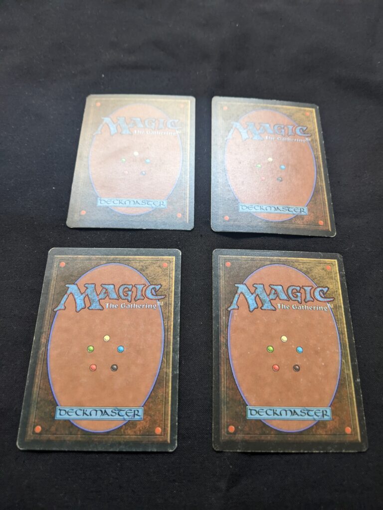 4x Signed FBB Swords to Plowshares Magic the Gathering MTG Singles