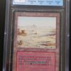 Magic MTG limited edition Beta Badlands graded CGC 3