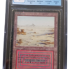 Magic MTG limited edition Beta Badlands dual land graded