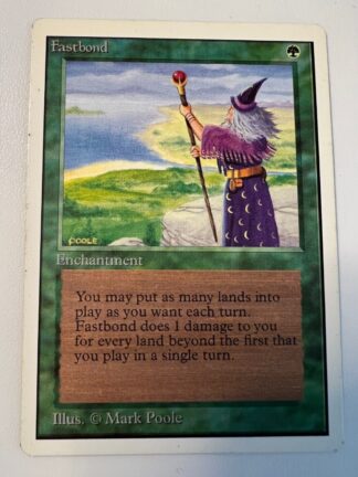 Magic the Gathering Unlimited Fastbond