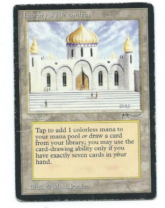 Magic MTG Arabian Nights Library of Alexandria