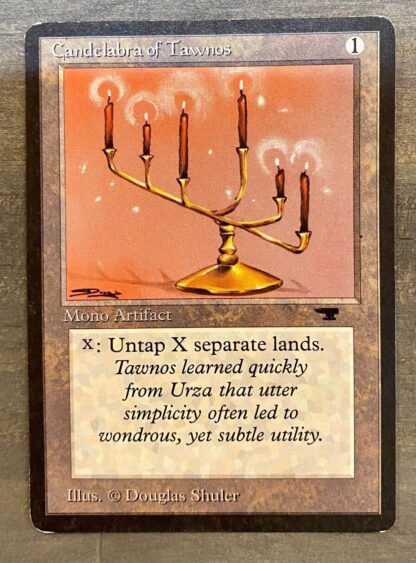 Magic the Gathering Antiquities Candelabra of Tawnos