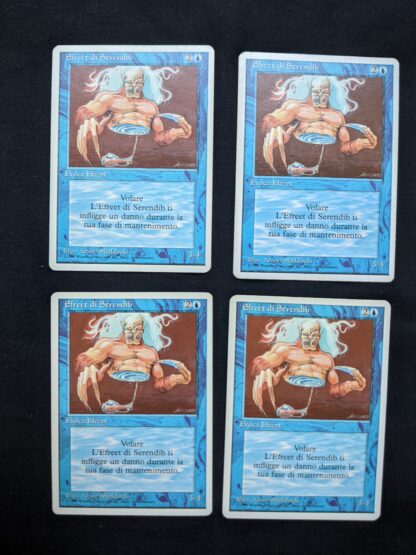 Magic MTG 4x FWB Serendib Efreet italian (1)