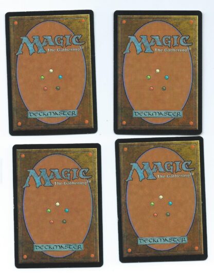 Magic MTG Foil promo 4x DCI Crusade back