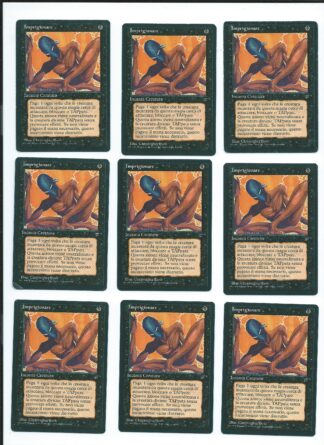 Magic MTG 1x FBB Legends Imprison Italian