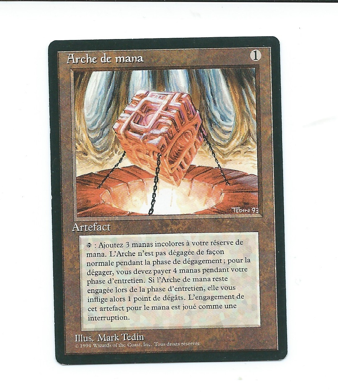 Magic MTG 1x FBB Frech Mana Vault