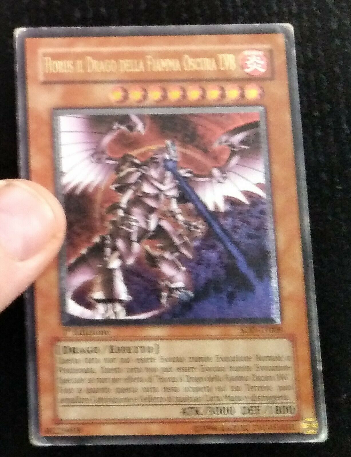 Horus: The black flame dragon Lv8 Ultimate Rare - Collezionismo In