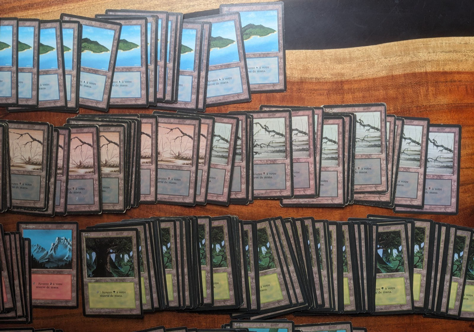 FBB Basic Lands Lot 380 French black border - Image 6