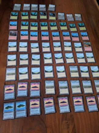 FBB Basic Lands Lot 69x Portuguese