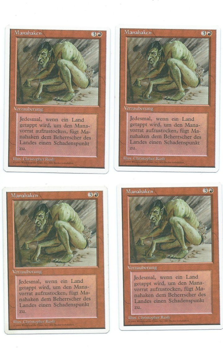 Manabarbs Sedge Troll German MISPRINT