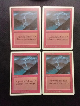 Unlimited 4x Lightning Bolt