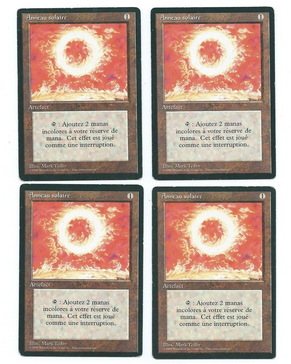 MTG 太陽の指輪　FBB フランス語 太陽の指輪/Sol Ring U (フランス/ FBB) - 遊戯王 英語版 Fab
