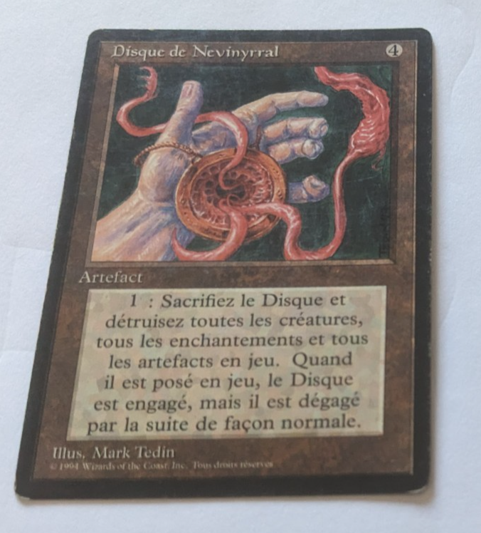 Magic MTG FBB Nevinyrral’s Disk (French) - Image 3