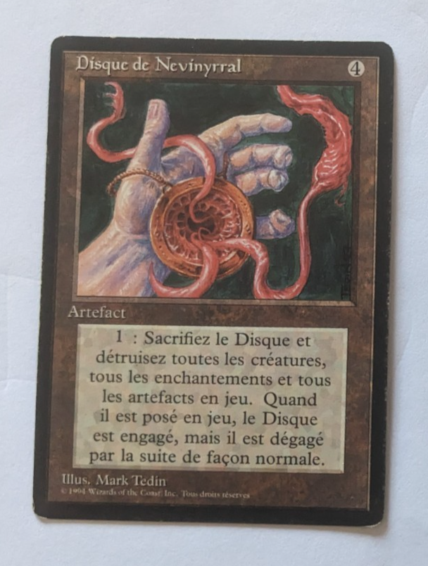 Magic MTG FBB Nevinyrral’s Disk (French)