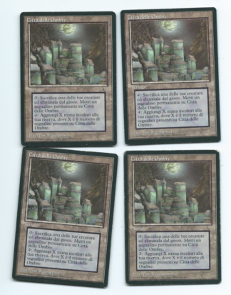 4x City of Shadows FBB Italian Dark